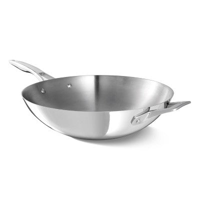 13\" Stainless Steel Wok