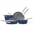8-Piece Ceramic Nonstick Cookware Set, Midnight (Includes 5-Qt Dutch Oven)