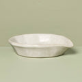 Stoneware Spoon Rest, Cream