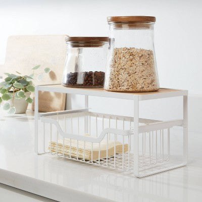 Kitchen Counter Coffee Station Organizer