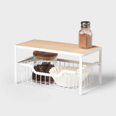 Kitchen Counter Coffee Station Organizer